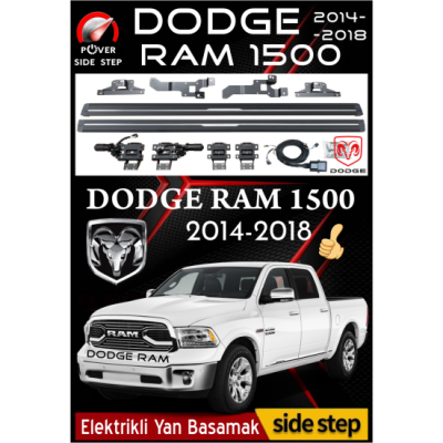 Dodge RAM Elektrikli Yan Basamak 1500 2014-2018